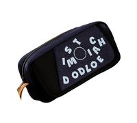 ZEPFJHE Big Capacity Pencil Case Portable Travel Pencils Pouches with Multiple Compartments Pen Organiser for School Supplies Portable Handle Pencil Case for Commuting