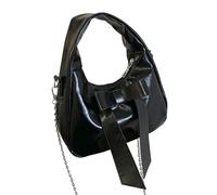 ZEPFJHE Bowknot Purses for Women Small Crossbody Bags Pu Leather Shoulder Bags Hoboes Handbag with Adjustable Strap