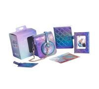 ZEPFJHE Camera Case for Camera,PU Leather Bag with Adjustable Shoulder Strap Photo Album Frame Stickers Protective PU Bag