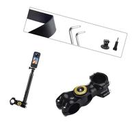 ZEPFJHE Camera Handlebar Mount For Bike Motorcycle Durability Aluminum Holder Compatibility For 28-38mm Handlebar Extension Rod Bike Camera Mount