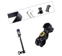 ZEPFJHE Camera Handlebar Mount For Bike Motorcycle Durability Aluminum Holder Compatibility For 28-38mm Handlebar Extension Rod Bike Camera Mount