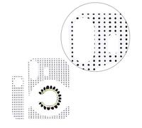 ZEPFJHE Camera Sticker Dotted Design Camera Decals Trendy Dot Stickers Lightweight Personalize Your Shots Suitable for Mini12