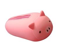 ZEPFJHE Cartoon Animal Pencil Case Big Capacity Silicone Pen Pouches Pencil Bag Travel Makeup for Women Girl Student Kid Soft Silicone