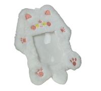 ZEPFJHE Cartoon Card Case Card Protector Sleeves with Chain Backpacks Decoration for Photocard Business Bus Photocard Protector Keychain Case