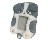 ZEPFJHE Cartoon Card Case Card Protector Sleeves with Chain Backpacks Decoration for Photocard Business Bus Photocard Protector Keychain Case