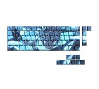 ZEPFJHE Cartoon Design 74-Key Keycap Replacement Set With Backlit For 61/67/68 Mech Keyboards Accessories Typing Comfort Keycaps