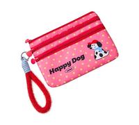 ZEPFJHE Cartoon Themed Fabric Card Case with Multi Layer Storage Compartment Storage Bag for Credit Cards Daily Accessories Portable Travel Document Pouch