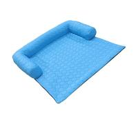 ZEPFJHE Cat Bed Soft Large Pet Pad Cushions Bed for Hot Season Sleep Cushion Sofa Mat