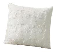 ZEPFJHE Celebration Themed Polyester Pillowcase Machine Washable Decorative Cover For Sofa Couch Seasonal Designs Christmas Themed Cushion Cover