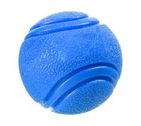 ZEPFJHE Chew Resistant Dog Toy Ball For Aggressive Chewers With Teeth Cleaning Texture And High Bounce Design Floating Rubber Ball