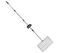 ZEPFJHE Chicken Poop Scoops Smooth Metal Sifter Hollow Shovel Metal Handle Sifting Animal Waste Scooper Ergonomic Livestock Waste Remover