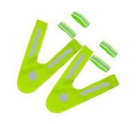 ZEPFJHE Children Reflective Vest With Band Kids Outdoor With Arm Wrist Band High Visibility Gears Running Reflective