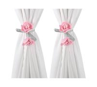 ZEPFJHE Classical French Type Curtain Holdbacks Ties Easy to Clean Space Saving Design Versatiled Home Styling Solution Modern Curtain Ties