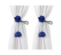 ZEPFJHE Classical French Type Curtain Holdbacks Ties Easy to Clean Space Saving Design Versatiled Home Styling Solution Modern Curtain Ties