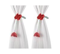 ZEPFJHE Classical French Type Curtain Holdbacks Ties Easy to Clean Space Saving Design Versatiled Home Styling Solution Modern Curtain Ties
