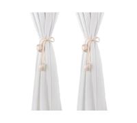 ZEPFJHE Classical French Type Curtain Holdbacks Ties Easy to Clean Space Saving Design Versatiled Home Styling Solution Modern Curtain Ties