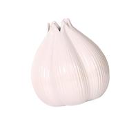 ZEPFJHE Clean Onion Shape Ceramic Holder Art Handcrafted for Modern Decors Unique Decorative Flower Holder Artistic Holder