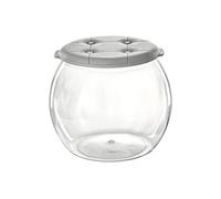 ZEPFJHE Clear See Through Storage Container That Doubles As a Seat for Easy Access to Items Living Room and Bedroom Transparent Storage Container Seat Combo