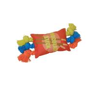 ZEPFJHE Colorful 3 Knots Dog Rope Toy For Small To Large Designs For Aggressive Chewer Chewing And Tugging Fun Indoor Play Large Rope Toy