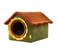 ZEPFJHE Colorful Shape Pet Bed Warm Cushions House Warm Basket Dog Nest Kennel For Small Dog
