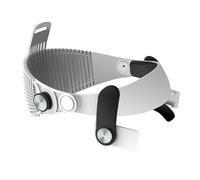 ZEPFJHE Comfortable Adjustable Virtual Reality Headband for Virtual Reality Glasses Enhances Ventilated Design and Soft Silicone Sweatproof for Glasses Head