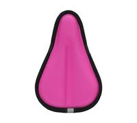 ZEPFJHE Comfortable Memory Foam Bicycles Seat Cover With Anti Slip Base Reflective Accents Breathable Memory Foam Bicycles Saddles Pad