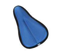 ZEPFJHE Comfortable Memory Foam Bicycles Seat Cover With Anti Slip Base Reflective Accents Breathable Memory Foam Bicycles Saddles Pad