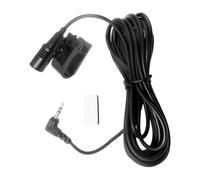 ZEPFJHE Compact 3.5mm External Car Microphone Clip-On Mic With Cord For Vehicle Radio Voice Recognition Bluetooths Accessories Lapel Mic For Vehicle