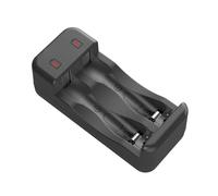 ZEPFJHE Compact Two Slot USB C Charging For 1.5V Batteries Intelligent Battery Power Supply LED