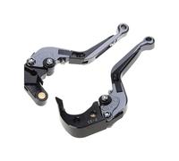 ZEPFJHE Compatible for CBR600RR 2007-2018 Motorcycle-CNC Adjustable Folding-Extendable Brake Clutch Levers Handle Accessories 2x Brake Clutch Lever Master-cylinder Pedal Stop Pad Dirt Bike Protector