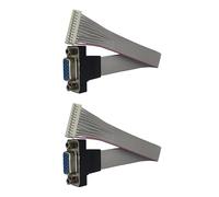 ZEPFJHE Construction 12Pin VGA to PH2.0 Display Cable Adapters Using Materials for Long Lifespans and Clear Images Output Office Connectors