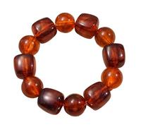 ZEPFJHE Contemporary Artisanal Jewelry Set with Artistic Beads Flexible Plan for Different Wrist Measurements Artistic Adjustable Wrist Accessory