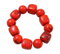 ZEPFJHE Contemporary Artisanal Jewelry Set With Artistic Beads Flexible Plan For Different Wrist Measurements Artistic Adjustable Wrist Accessory