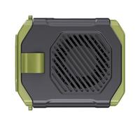 ZEPFJHE Cooling Fan Clip 1800mAh Rechargable Waist ABS Texture Belt 5 Adjustable Speed For Indoor And Outdoor Use Portable Waist Hanging Fan