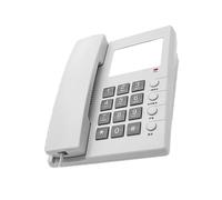 ZEPFJHE Corded Landline Phone Simplistic Hotel Room Telephone With Wall Mount Feature And Enhances Auditory Sound Clear Sound Hotel Phone