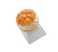ZEPFJHE Creative Bakery Styles Keyboards Keycap Smooth Surfaces Finish Comfortable Touch Responsive Design Wide Compatibility Dessert Keyboards Accessories