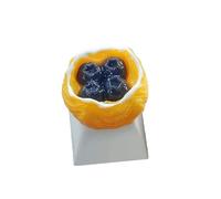 ZEPFJHE Creative Bakery Styles Keyboards Keycap Smooth Surfaces Finish Comfortable Touch Responsive Design Wide Compatibility Dessert Keyboards Accessories