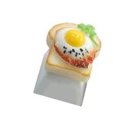 ZEPFJHE Creative Bakery Styles Keyboards Keycap Smooth Surfaces Finish Comfortable Touch Responsive Design Wide Compatibility Dessert Keyboards Accessories