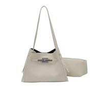 ZEPFJHE Crossbody Shoulder Bag with Generous Storage Space and Comfortable Wide Strap PU Leather Bucket Bag for Women Easy Clean Professional