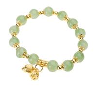 ZEPFJHE Crystal Bead Lotuses Flower Pendant Handchain For Wedding Traditional Chinese Styles Accessory Birthday Gift Traditional Chinese Jewelry