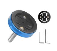 ZEPFJHE Cycling Navigations Computer Holder Bike Stem Top Caps Mount Bracket Adjustable Aluminum Navigations Holder