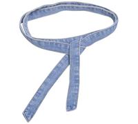 ZEPFJHE Denims Waist Belt For Women Adjustable Self Tie Waist Band For Coat Windbreaker Waist Decorative Long Denims Belt