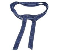 ZEPFJHE Denims Waist Belt For Women Adjustable Self Tie Waist Band For Coat Windbreaker Waist Decorative Long Denims Belt