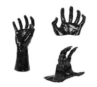 ZEPFJHE Devil Hand Holder Decoration Wall Mounted Reaching Hands Halloween Party Indoor Outdoor Hanging Ornament Hand Ornament