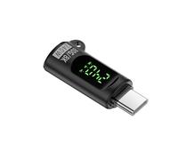 ZEPFJHE Digital Display USB C Male To Female Adapter 80Gbps 8K@60Hz USB Connecter For Phone 16 15 With Current Voltages Detector Real Time