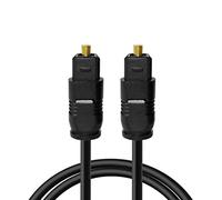 ZEPFJHE Digital Optical Cable Digital Cord Adapter Wire Line SPDIF Cable with Metal Connectors