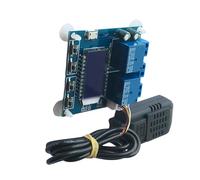 ZEPFJHE Digital Temperature Humidity Control Module -20 To 60℃ High Precisions Controller Module Board Double Output Easy Read Automated Temperature Management