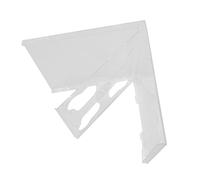 ZEPFJHE Disc Case Standard Disc VCD Covers Clear Single VCD Case Clear for Protective Replacement Storage Box