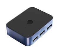 ZEPFJHE DisplayPort 8K60Hz Bidirectional Video Switching Highly Definition 1 in Three Out or Three in 1 Out Mode for Monitors TVs and Projectors Hdrs DisplayPort Switching