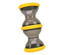 ZEPFJHE Dog Chew Toy Dumbbell Shape Leaking Food Slow Feeder Puzzle Interactive Pet Training Slow Feeder Dog Toy